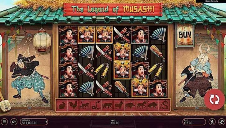 The Legend of Musashi winnings